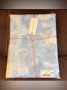 LoveShackFancy Tie Dye Rectangular Tablecloth 70” x 96” New